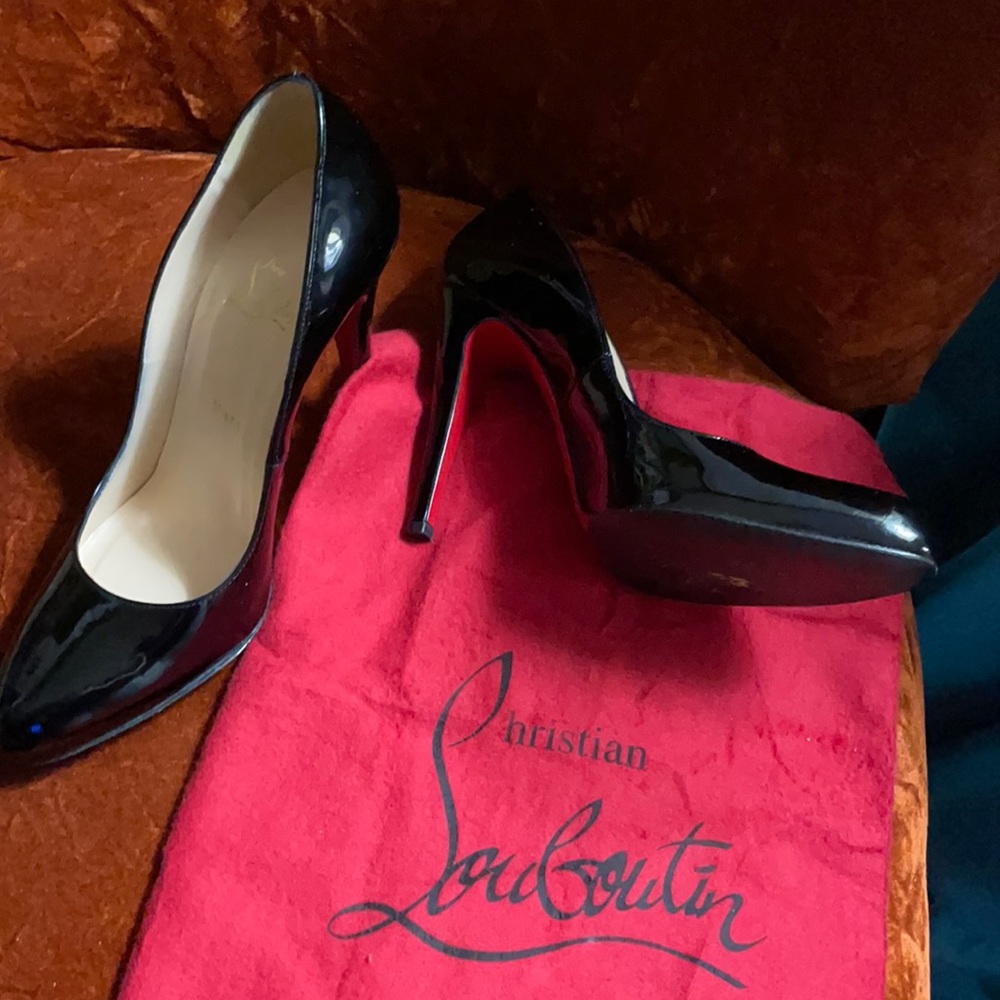 Christian Louboutin heels.